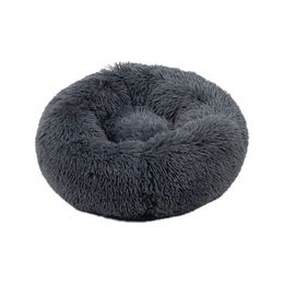 Beeztees Yali Hundebett aus Plüsch in Beige mit 70 cm Durchmesser – Bild 1 von 4