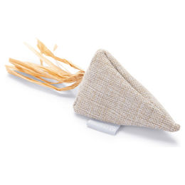 Beeztees Yeti Katzenkissen mit Catnip in Beige aus Stoff – Bild 1 von 3