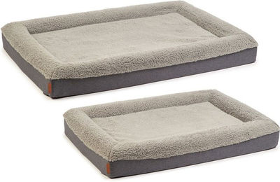 Beeztees Yura Orthopädisches Hundebett mit Memory Foam in Grau 100 x 70 cm – Bild 1 von 2
