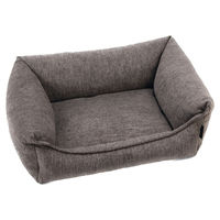 Produktbild von Beeztees Zia Orthopädisches Hundebett aus Memory Foam Grau 60 x 40 x 20 cm