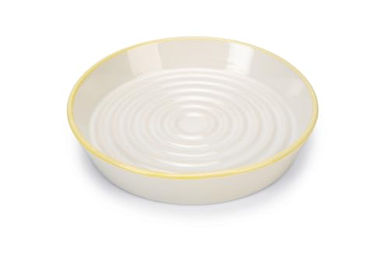 Beeztees Zina Kitten Futternapf aus Keramik Blau Gelb Weiß 17,5 cm – Bild 1 von 12