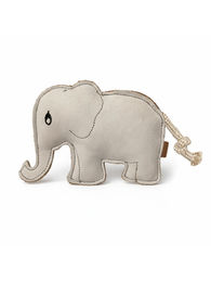 Produktbild von BeG Buddy Elefant Hundespielzeug aus LWG-zertifiziertem Leder in Beige