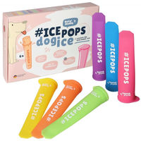Produktbild von BeG Buddy ICEPOPS Silikon Eisform für DIY Hundeeis bunt