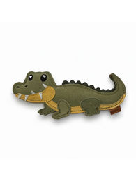 Produktbild von BeG Buddy Kleines Krokodil Hundespielzeug aus Leder in Grün