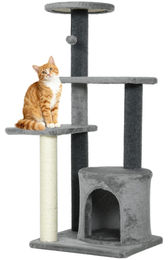 Beherger Kratzbaum für Katzen mit Katzenhöhle und Plattformen 103 cm – Bild 1 von 1