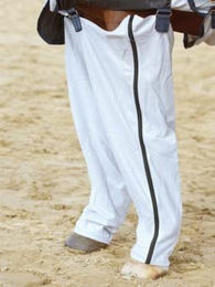 Produktbild von Beine COMPLETE PLUS Gamaschen für Busse in Silber und Weiß