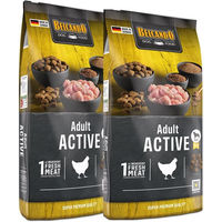 Produktbild von Belcando Adult Active Hundefutter mit Geflügel für erwachsene Hunde zur Unterstützung der Verdauung