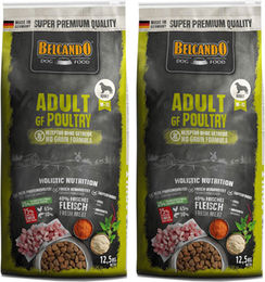 Belcando Adult GF Geflügel und Meeresfisch Getreidefrei und Glutenfrei Hundefutter 2 x 12,5 kg – Bild 1 von 2