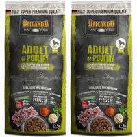 Produktbild von Belcando Adult GF Geflügel und Meeresfisch Getreidefrei und Glutenfrei Hundefutter 2 x 12,5 kg
