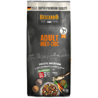Produktbild von Belcando Adult Multi-Croc Trockenfutter für Hunde mit Geflügel Rind und Fisch 12,5 kg - 12,5 kg