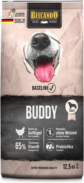 Belcando Baseline Buddy Getreidefreies Trockenfutter mit Geflügel für ausgewachsene Hunde 12,5 kg - 12,5 kg – Bild 1 von 6