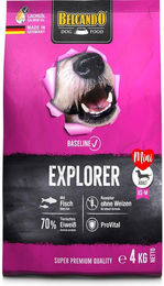 Belcando Baseline Explorer Trockenfutter für kleine Hunde Adult mit Fisch und hohem Fleischanteil 4 kg - 4 kg – Bild 1 von 6