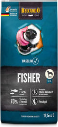 Belcando Baseline Fisher Getreidefreies Trockenfutter für ausgewachsene Hunde mit Fisch 12,5 kg - 12,5 kg – Bild 1 von 10