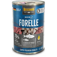 Produktbild von Belcando Baseline Hundefutter Forelle Adult Getreidefrei 6 x 400 g - 6 x 400 g