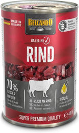 Produktbild von Belcando Baseline Hundefutter Rind Adult Getreidefrei 6x400g