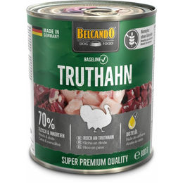 Belcando Baseline Hundefutter Truthahn Stückchen in Sauce Adult Getreidefrei 800 g - 24 x 800 g – Bild 1 von 3