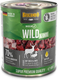 Produktbild von Belcando Baseline Hundefutter Wild und Ente getreidefrei Adult 6x800g