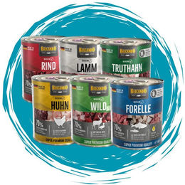 Belcando Baseline Nassfutter Mixpaket für erwachsene Hunde mit 6 Sorten 6x800g hoher Fleischanteil ohne Farb- und Aromastoffe sowie Konservierungsstoffe – Bild 1 von 5