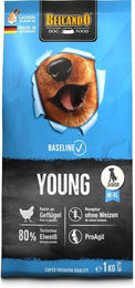 Belcando Baseline Young Trockenfutter Geflügel für Junghunde 1 kg - 1 kg – Bild 1 von 10