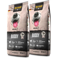 Produktbild von Belcando Buddy Hundefutter Geflügel Adult für gesunde Verdauung 2 x 12,5 kg