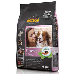 Belcando Finest Croc Hundefutter Ente Trockenfutter für ausgewachsene Hunde kleiner und mittlerer Rassen 4 kg - 4 kg – Bild 1 von 2
