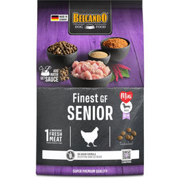 Belcando Finest GF Senior Trockenfutter Geflügel getreidefrei für kleine Hunde zur Gewichtskontrolle 4 kg - 4 kg – Bild 1 von 3