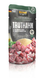 Belcando Finest Selection Feuchtnahrung für ausgewachsene Hunde Truthahn mit Amaranth und Erbsen 12 x 125 g - 12 x 125 g – Bild 1 von 8