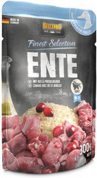 Produktbild von Belcando Finest Selection Hundefutter Ente mit Reis und Preiselbeeren 6x300g