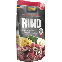 Produktbild von Belcando Finest Selection Hundefutter Rind mit Spätzle und Zucchini 12x125g