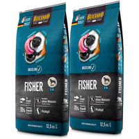 Produktbild von Belcando Fisher Trockenfutter für ausgewachsene Hunde mit Fisch und Geflügel weizenfrei 2 x 12,5 kg
