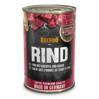 Produktbild von Belcando Hund Nassfutter Adult Rind mit Kartoffel und Erbsen getreidefrei 800 g - 12 x 800 g