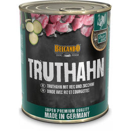 Belcando Hund Nassfutter Adult Truthahn mit Reis und Zucchini 800 g - 12 x 800 g – Bild 1 von 13