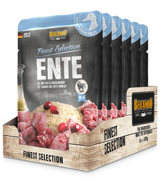 Belcando Hund Nassfutter Ente mit Stückchen in Sauce Adult 6x 300g Beutel ohne Farb- und Aromastoffe – Bild 1 von 7