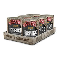 Produktbild von Belcando Hund Nassfutter Iberico Schwein mit Kichererbsen und Preiselbeeren 6x800g