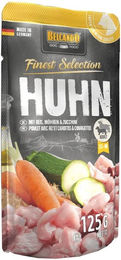 Produktbild von Belcando Hundefutter Huhn mit Reis Zucchini und Möhren Adult 12x125g ohne Farb- und Aromastoffe