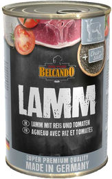Belcando Hundefutter Nassfutter Lamm mit Reis und Tomaten Stückchen in Sauce Adult 400 g - 400 g – Bild 1 von 7