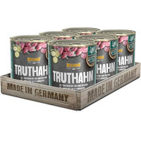 Produktbild von Belcando Hundefutter Nassfutter Truthahn mit Reis und Zucchini 6 x 800g