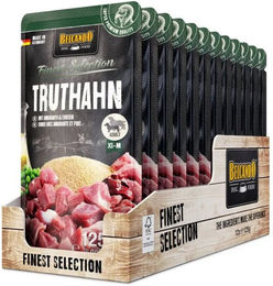 Belcando Hundefutter Truthahn mit Amaranth und Erbsen Nassfutter Adult 12x125g – Bild 1 von 7