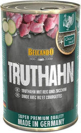 Belcando Hundefutter Truthahn mit Reis und Zucchini Stückchen 6x400g ohne künstliche Zusatzstoffe – Bild 1 von 2