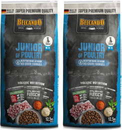 Belcando Junior GF Geflügel Getreidefrei Hundefutter 2 x 12,5 kg – Bild 1 von 2