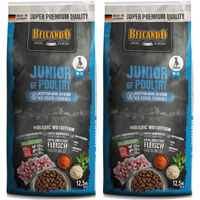 Produktbild von Belcando Junior GF Geflügel Getreidefrei Hundefutter 2 x 12,5 kg