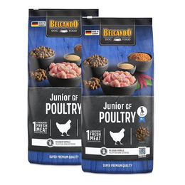 Produktbild von Belcando Junior GF Geflügel Getreidefrei Hundefutter 2 x 12,5 kg - 2 x 12,5 kg