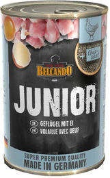 Belcando Junior Hundefutter Geflügel Stückchen in Sauce Getreidefrei 400 g - 6 x 400 g – Bild 1 von 6