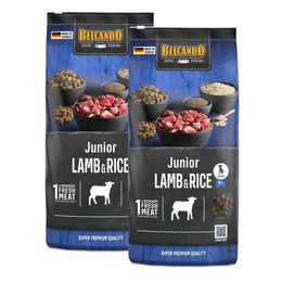 Belcando Junior Hundefutter Lamm Sensitive 2 x 15 kg - 2 x 12,5 kg – Bild 1 von 2