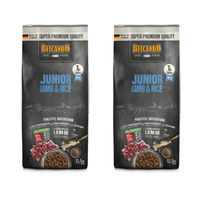Produktbild von Belcando Junior Lamb & Rice Hundefutter Trockenfutter Lamm und Reis 2x 12,5 kg