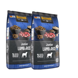 Belcando Junior Lamb & Rice Trockenfutter Hund Welpen Lamm und Reis 2 x 12,5 kg – Bild 1 von 1