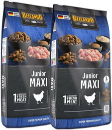 Belcando Junior Maxi Hundefutter mit Geflügel für große Rassen zur Unterstützung der Verdauung – Bild 1 von 1