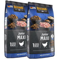 Produktbild von Belcando Junior Maxi Hundefutter mit Geflügel für große Rassen zur Unterstützung der Verdauung