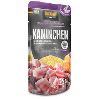 Produktbild von Belcando Kaninchen mit Hirse und Süßkartoffel Stückchen in Sauce 125 g - 125 g