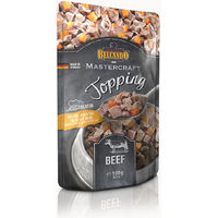Produktbild von Belcando Mastercraft Topping Hund Rind mit Stückchen in Sauce getreidefrei und glutenfrei 100 g - 100 g